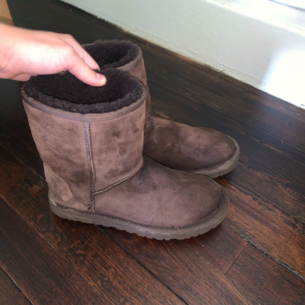 Brown Short Uggs size 7
